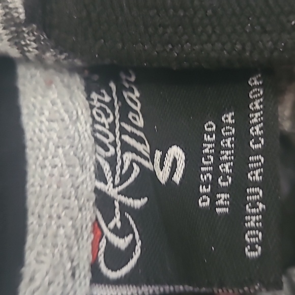 Vintage Mens pullover hoodie salt and pepper size S - Picture 2 of 8